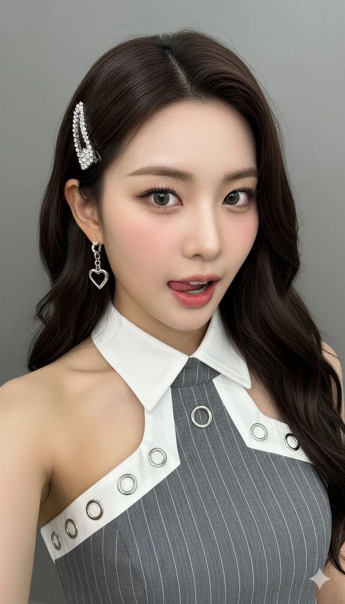 AI Girl Prompt - 年轻的东亚女性K-Pop偶像风格