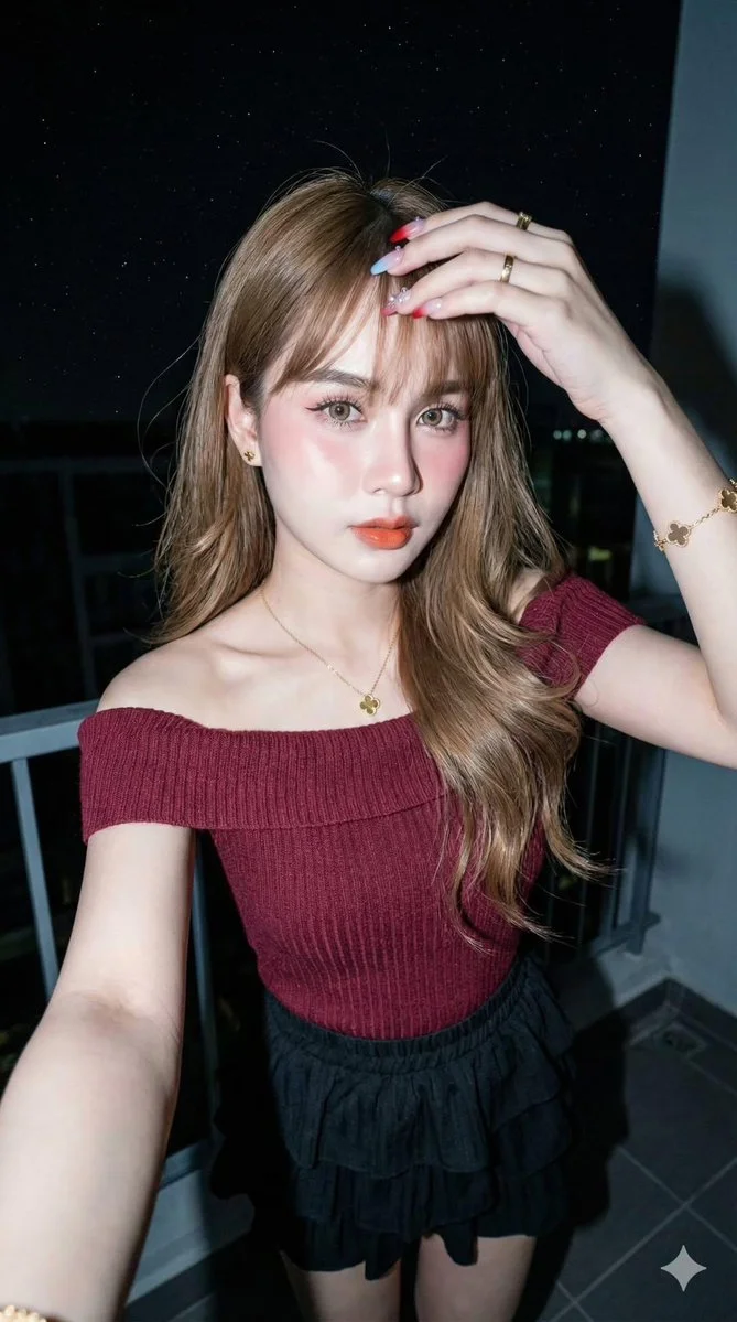 AI Girl Prompt - 一张甜美写实的女生肖像照